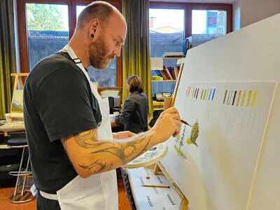 Hintergrund-Malkurs 2025 Bild 1