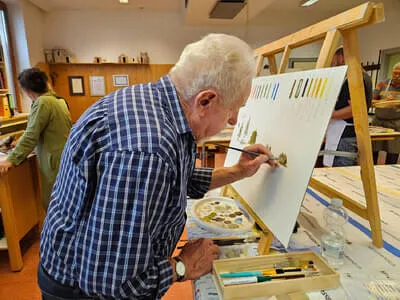 Hintergrund-Malkurs 2025 Bild 2